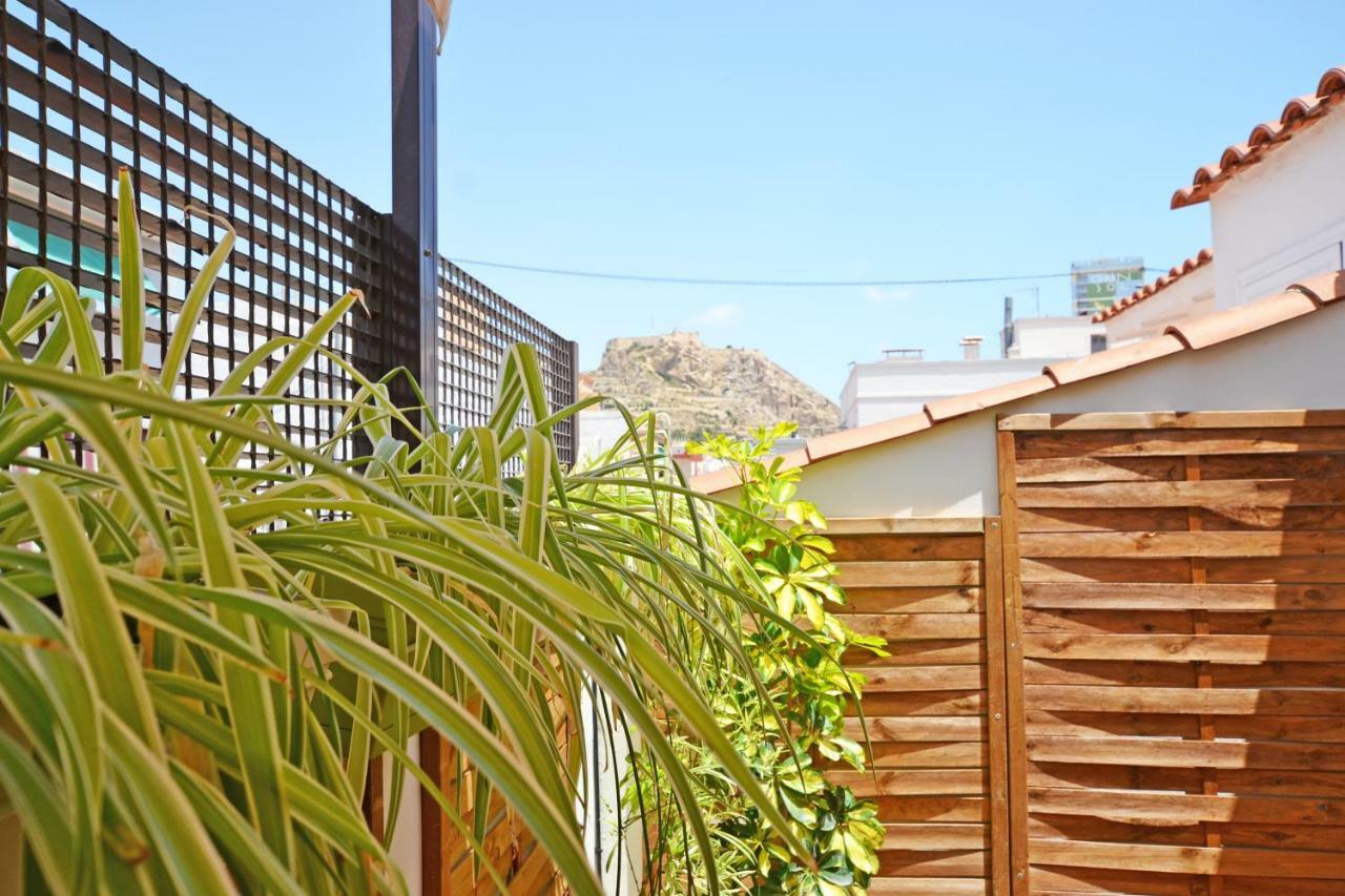Ferienwohnung Atico Con Terraza En El Centro De Alicante Exterior foto